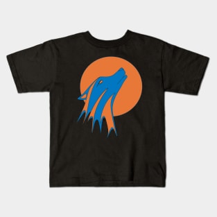 Howl Blue and Orange Kids T-Shirt